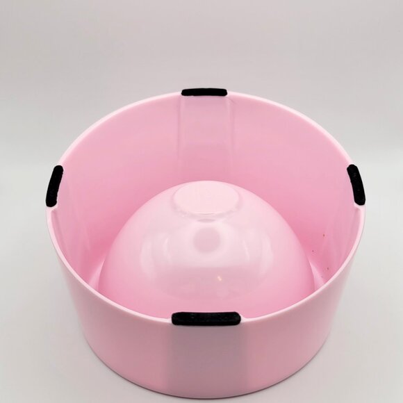 Pink Slanted Dog Bowl, Non-Skid & Non-Spill, Small - Picture 5 of 9